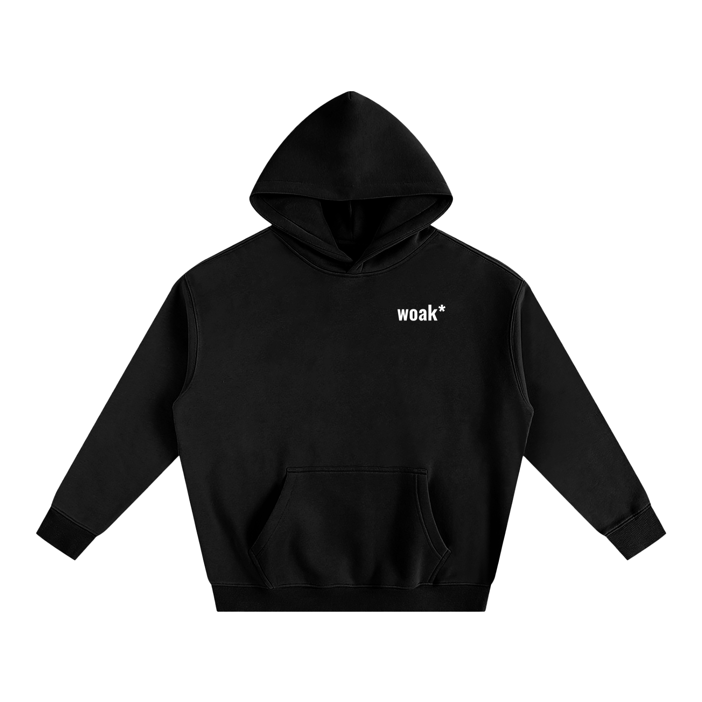 Graffiti Oversized Fleeced Hoodie