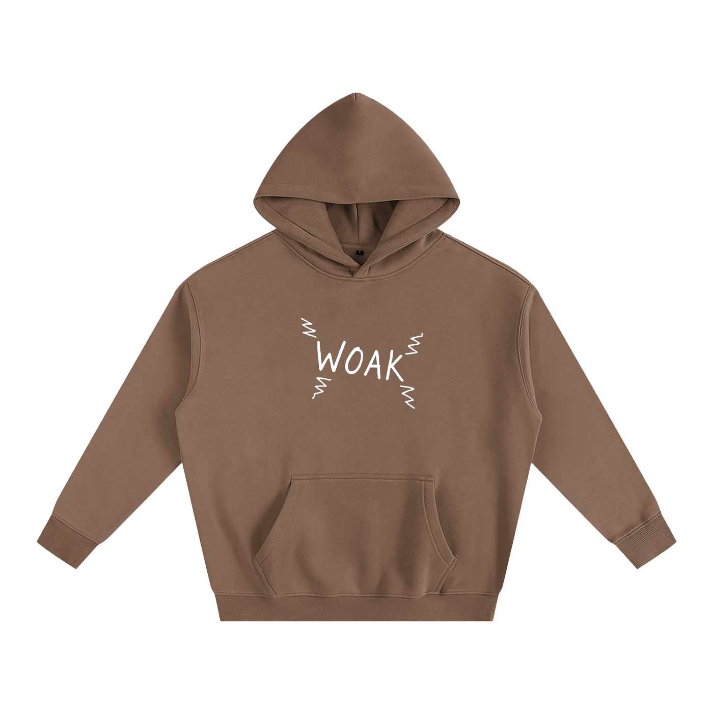 Handwritten Oversized Fleeced Hoodie