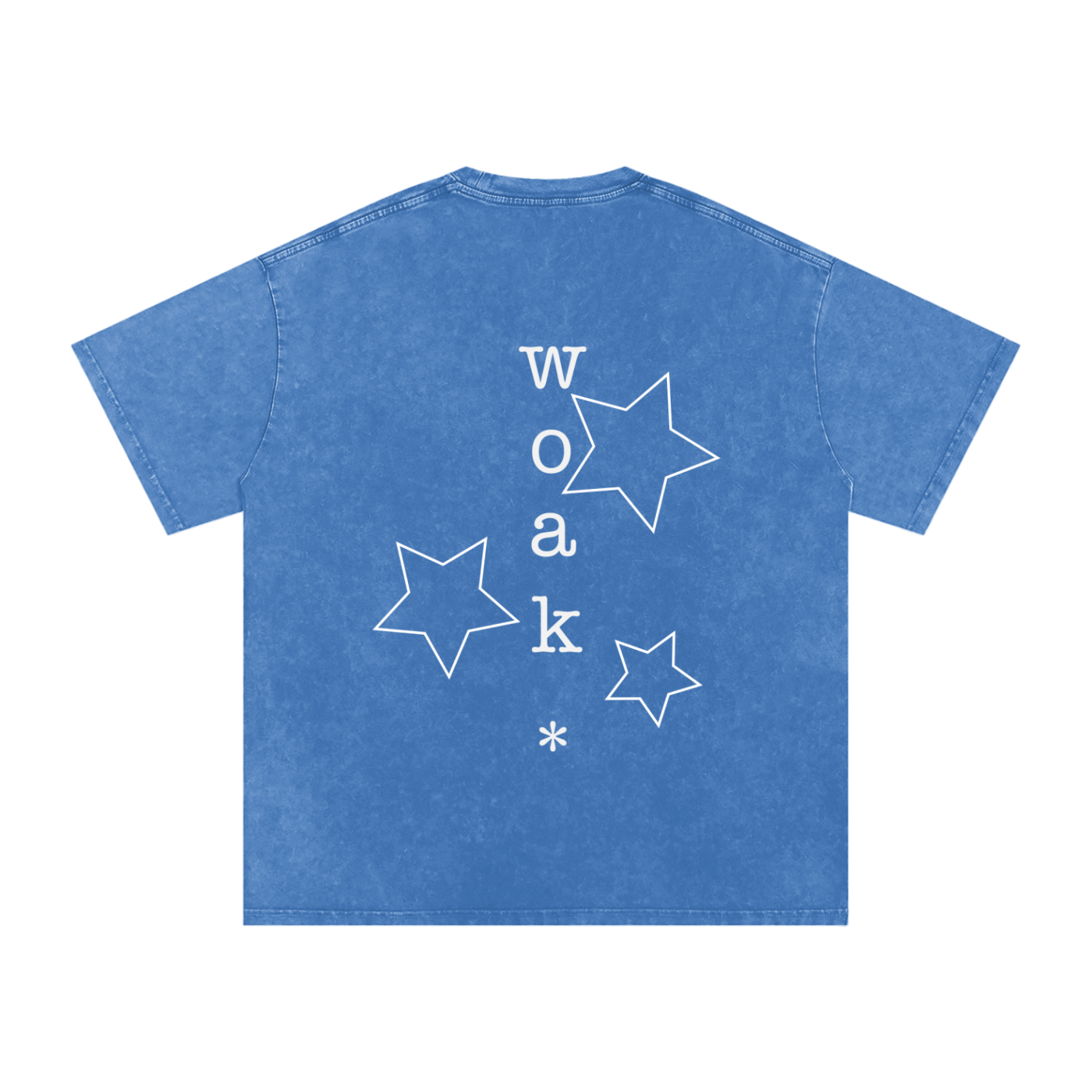 Star Washed Oversized Cotton T-Shirt